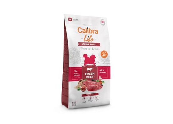 Calibra Dog Life Senior Small Fresh Beef 1,5kg