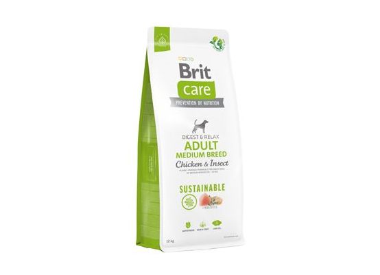 Brit Care Dog Sustainable Adult Medium Breed 12kg