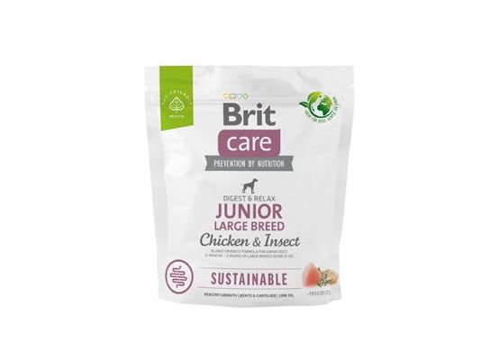 Brit Care Dog Sustainable Junior Large Breed 1kg