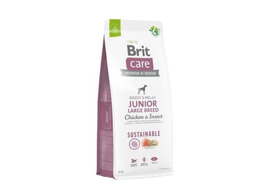Brit Care Dog Sustainable Junior Large Breed 12kg