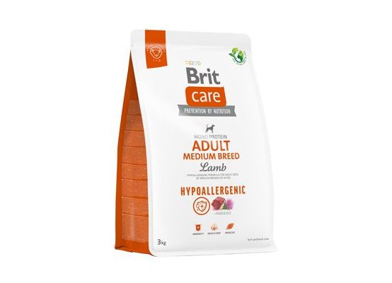 Brit Care Dog Hypoallergenic Adult Medium Breed 3kg