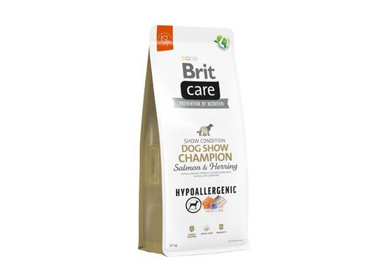Brit Care Dog Hypoallergenic Dog Show Champion 12kg