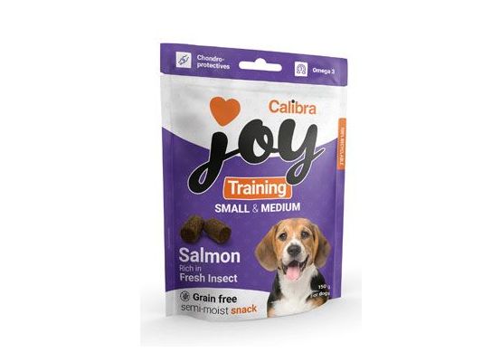 Calibra Joy Dog Training S&M Salmon&Insect 150g