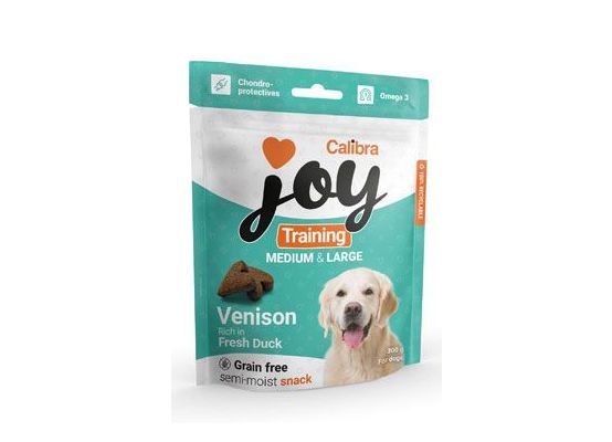 Calibra Joy Dog Training M&L Venison&Duck 300g