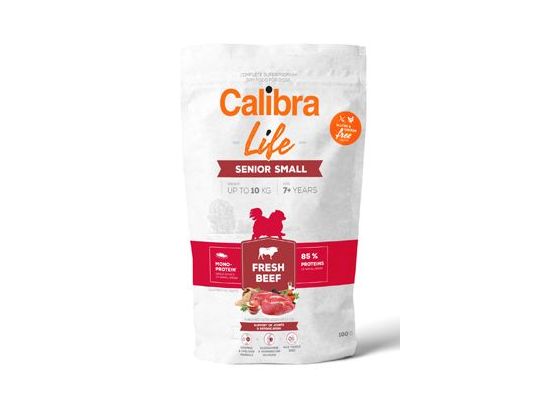 Calibra Dog Life Senior Small Fresh Beef 100g