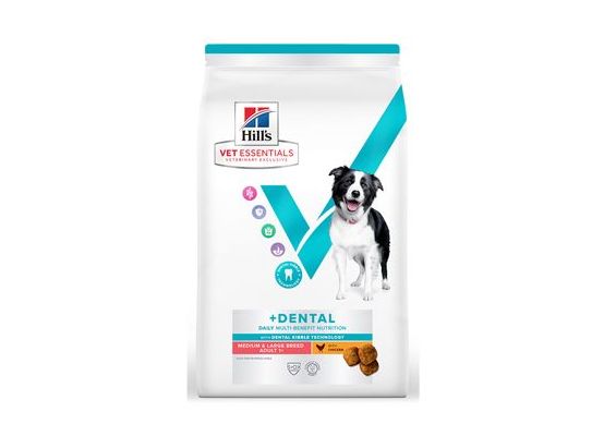 Hill's Can. VE Adult MB Dental Med&Large Chicken 10 kg