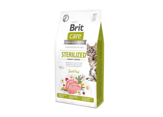 Brit Care Cat GF Sterilized Immunity Support 7kg