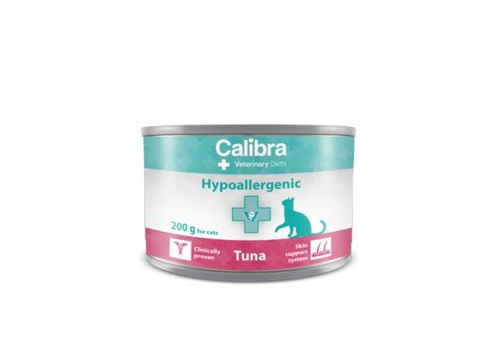 Calibra VD Cat  konz. Hypoallergenic Tuna 200 g