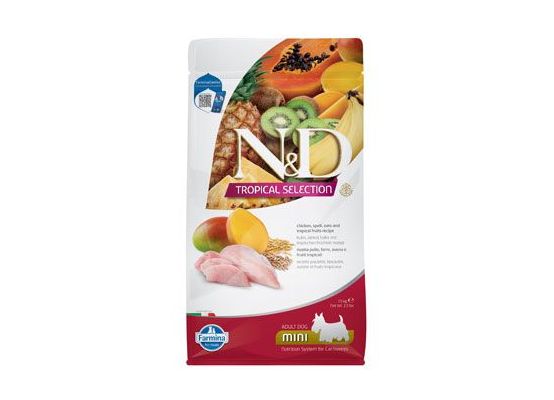 N&D TROPICAL SELECTION DOG Adult Mini Chicken 1,5kg