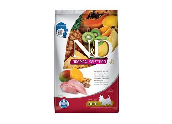 N&D TROPICAL SELECTION DOG Adult Mini Chicken 5kg