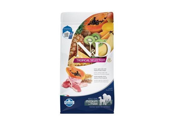 N&D TROPICAL SELECTION DOG Adult M/L Lamb 2kg