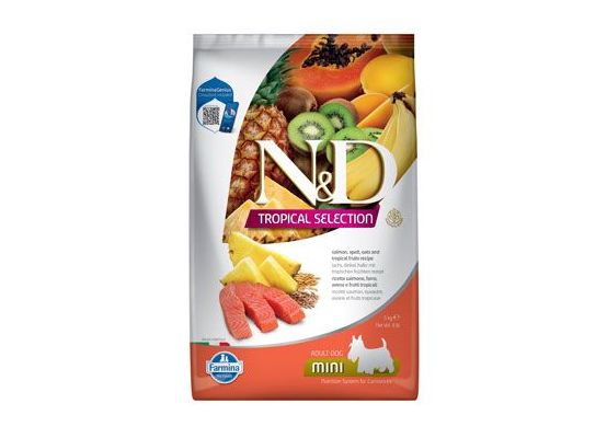 N&D TROPICAL SELECTION DOG Adult Mini Salmon 5kg