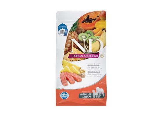 N&D TROPICAL SELECTION DOG Adult M/L Salmon 2kg