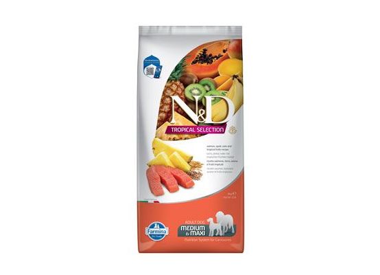 N&D TROPICAL SELECTION DOG Adult M/L Salmon 10kg