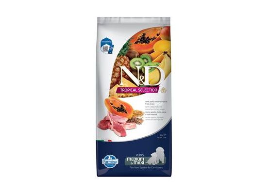 N&D TROPICAL SELECTION DOG Puppy M/L Lamb 10kg