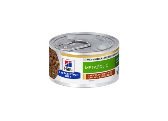 Hill's Fel. PD Metabolic Chicken&Veg stew Konz. 82g