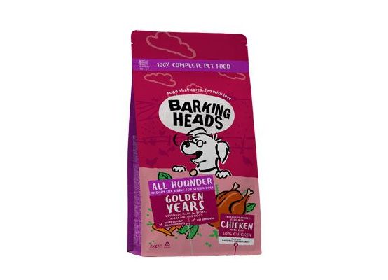 BARKING HEADS All Hounder Golden Years Chicken 2kg