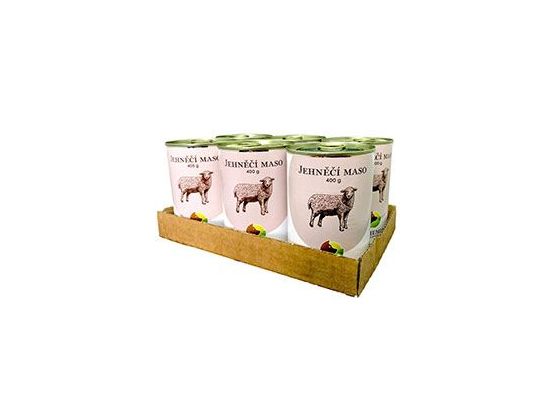 BOHEMIA MASO Jehněčí ve vlastní šťávě SIX PACK 6x400g