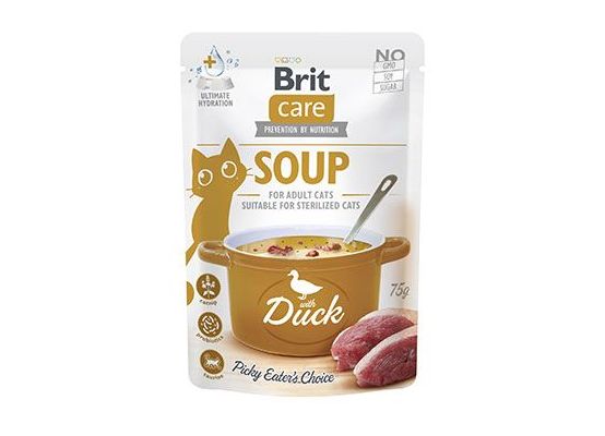 Brit Care Cat Soup with Duck 75g