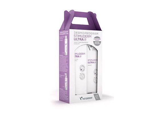 VetExpert Stimuderm Ultra Short Hair Dog DUOPACK