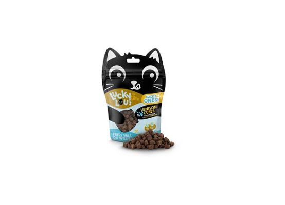 Lucky Lou Lucky Ones Cubes kuřecí a jelení 80 g