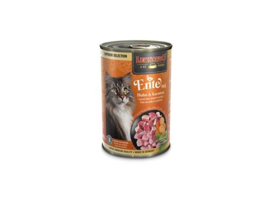 Leonardo Superior Selection Kachna s kuřecím masem a mrkví balení 400 g