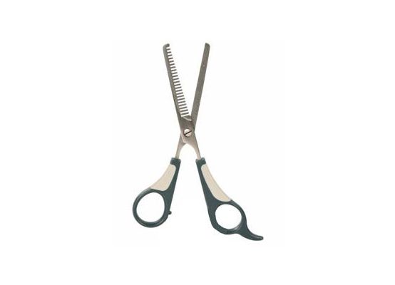 Nůžky efilační jednostranné pro psy/kočky 18cm TR
