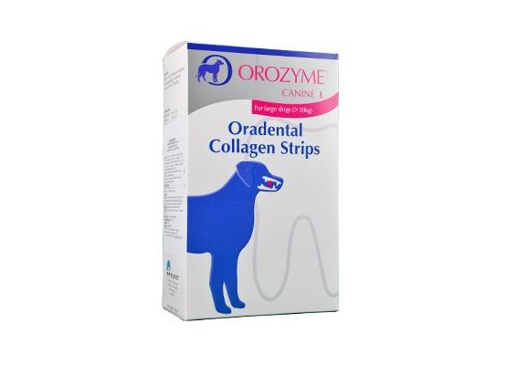 Orozyme plátky žvýkací pro psy L nad 30kg 141g