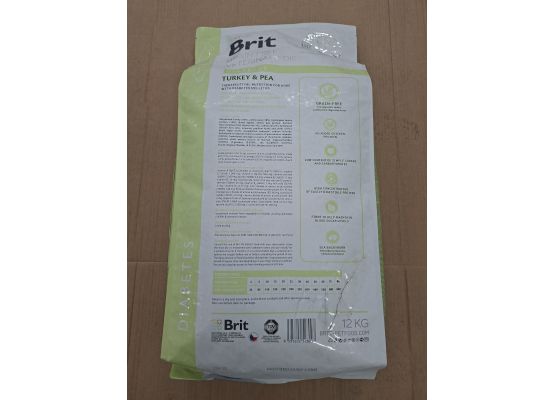 Brit GF Veterinary Diets Dog Diabetes 12 kg - TRŽENÝ