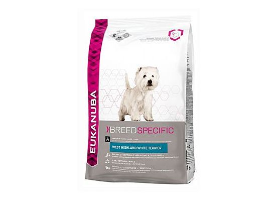 Eukanuba Dog Breed N. West High White Terrier 2,5kg