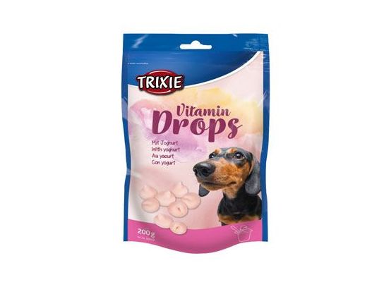 Trixie Drops Jogurt s vitaminy pro psy 200g TR