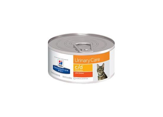 Hill's Fel. PD C/D MultiCare Minced Chicken Konz. 156g
