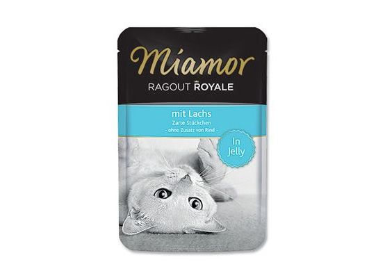Miamor Cat Ragout kapsa losos v želé 100g