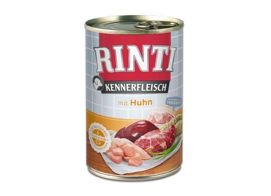 Rinti Dog Kennerfleisch konzerva kuře 400g