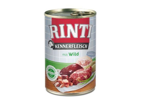 Rinti Dog Kennerfleisch konzerva zvěřina 400g