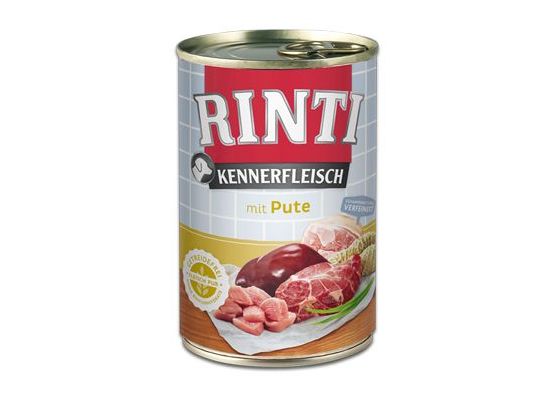 Rinti Dog Kennerfleisch konzerva krůta 400g