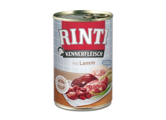 Rinti Dog Kennerfleisch konzerva jehně 400g