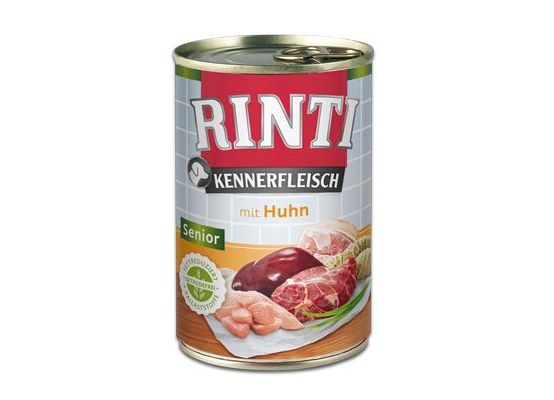 Rinti Dog Kennerfleisch konzerva Senior kuře 400g