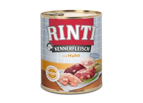 Rinti Dog Kennerfleisch konzerva kuře 800g
