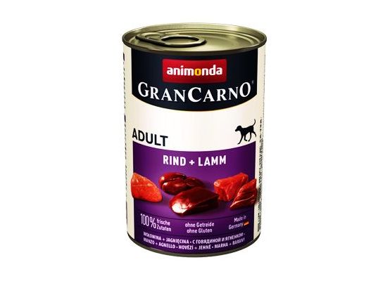 Animonda GRANCARNO konz. ADULT hovězí/jehněčí 400g