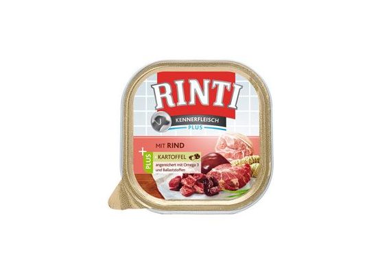 Rinti Dog Kennerfleisch vanička hovězí+brambor 300g
