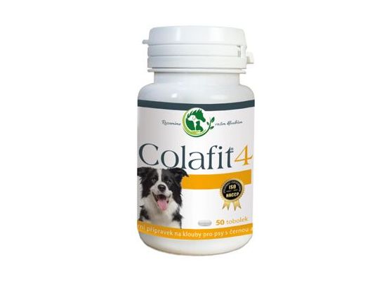 Colafit 4 na klouby pro psy černé/bílé 50tbl