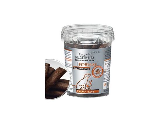 Platinum pochoutka Fit stick jehně+kuře 300g