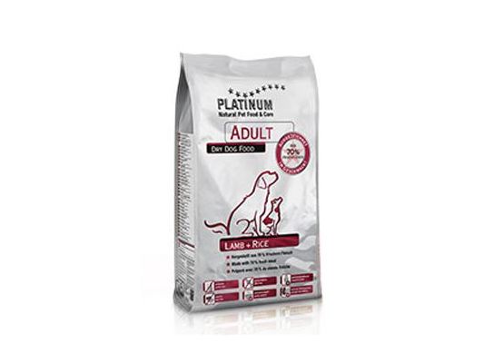 Platinum Adult Lamb+Rice 5kg