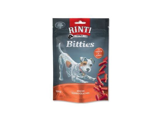 Rinti Dog Extra Mini-Bits pochoutka rajče+dýně 100g