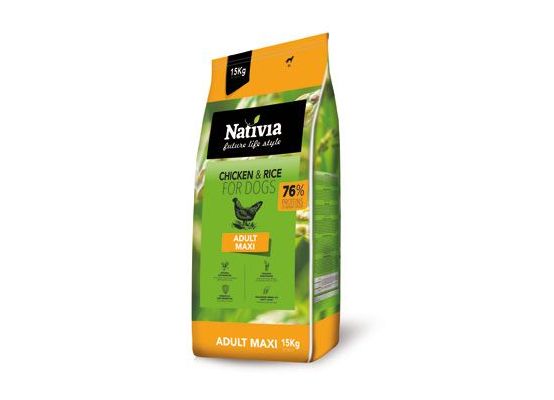 Nativia Dog Adult Maxi 15kg