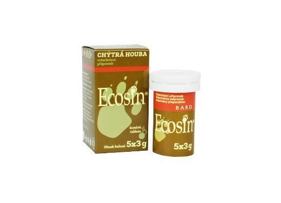 Ecosin chytrá houba pro zvířata 5x3g