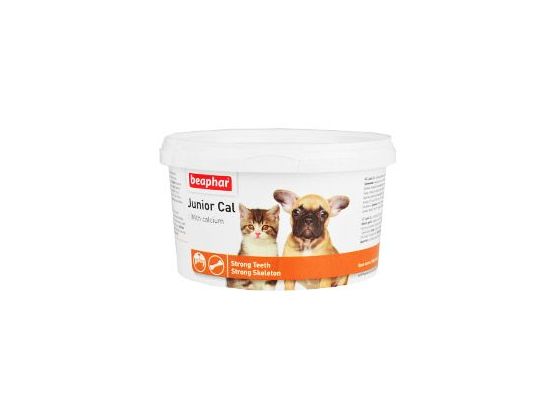 Beaphar Junior Cal Min. - Vitam. pes, kočka plv 200g