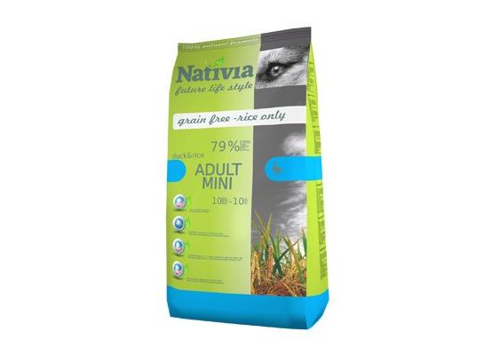 Nativia Dog Adult Mini Duck&Rice 3kg