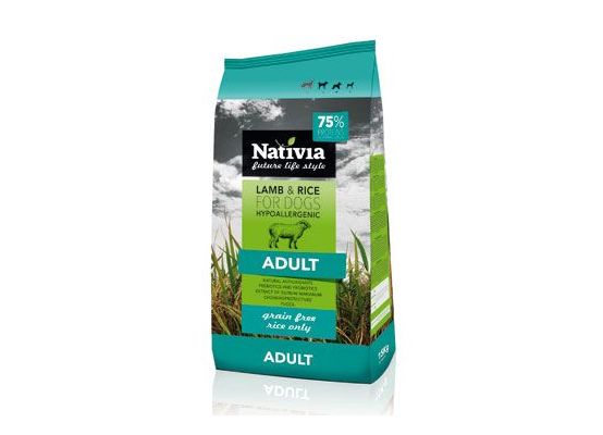 Nativia Dog Adult Lamb&Rice 3kg